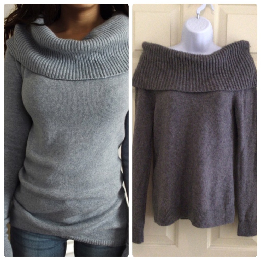 Ann Taylor Cowl Neck Merino Wool Blend Sweater. Size S